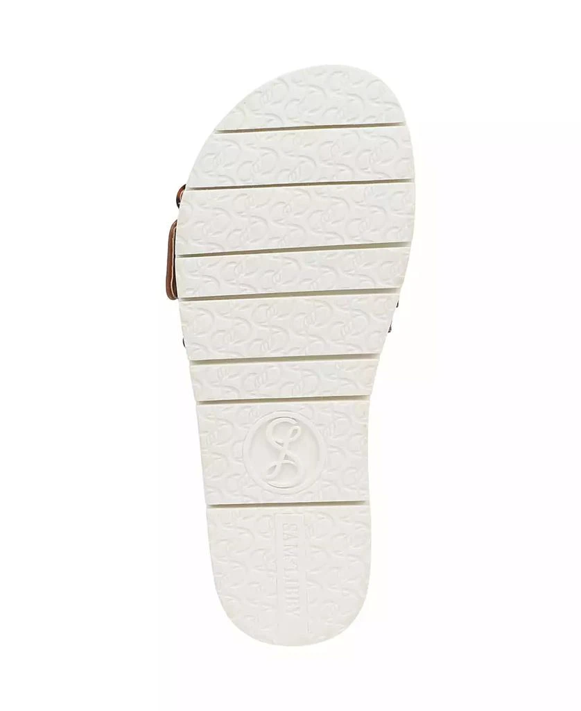 Sam and Libby Women's Andi2 Buckle Platform Footbed Sandals 5