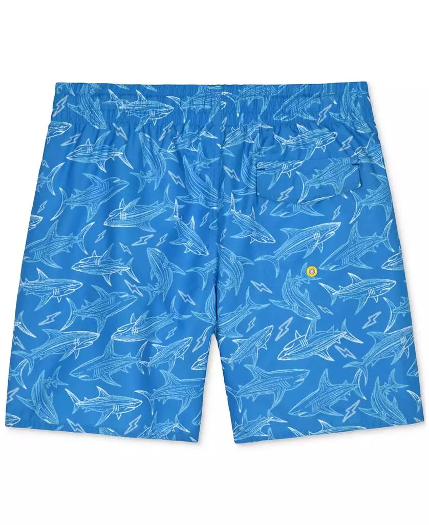 Laguna Big Boys Flash Shark Volley Swim Shorts 3