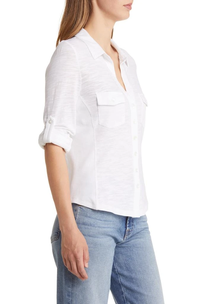 Caslon Roll Tab Knit Shirt 3