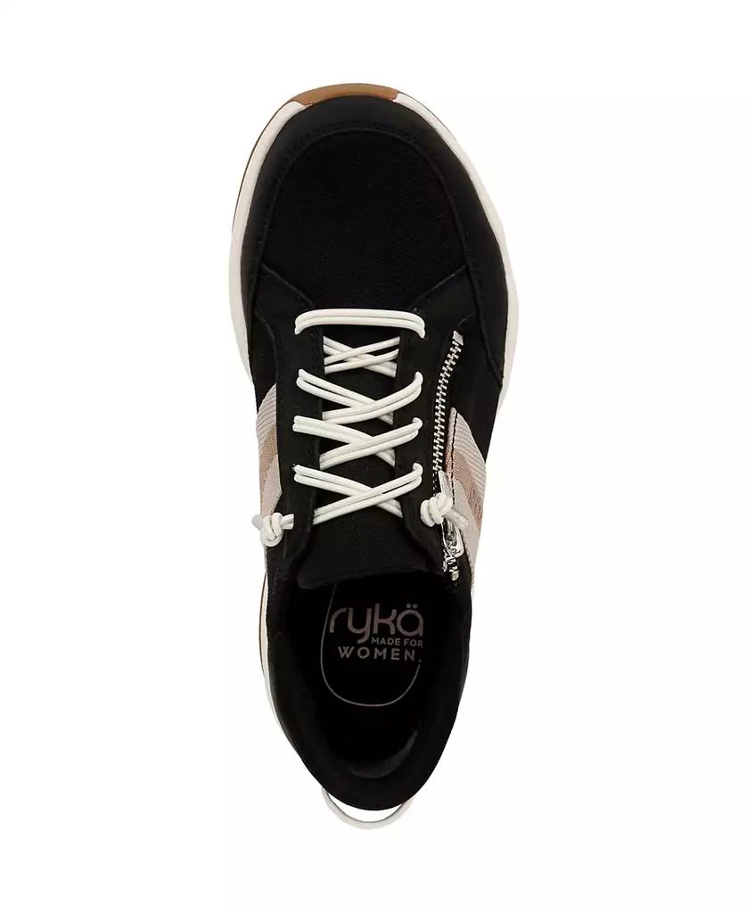 Ryka Women's Carefree-Zip Slip On Court Sneakers 4