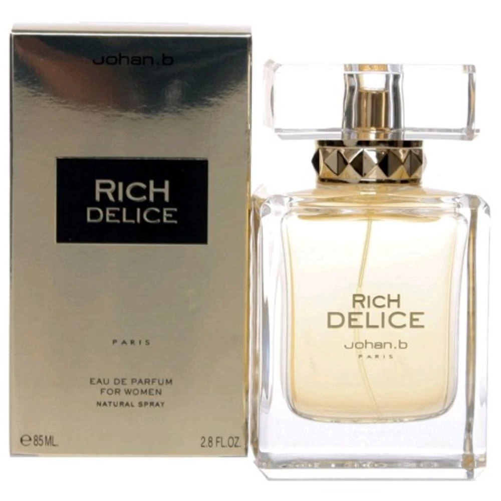 Johan B Rich Delice by , 2.8 oz Eau De Parfum Spray for Women 1