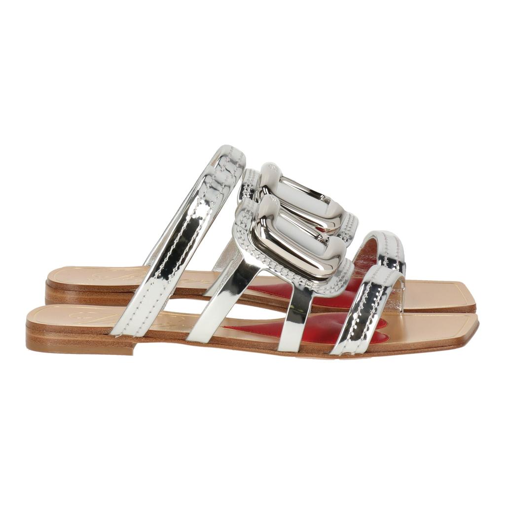 Roger Vivier Womens Silver Sandal