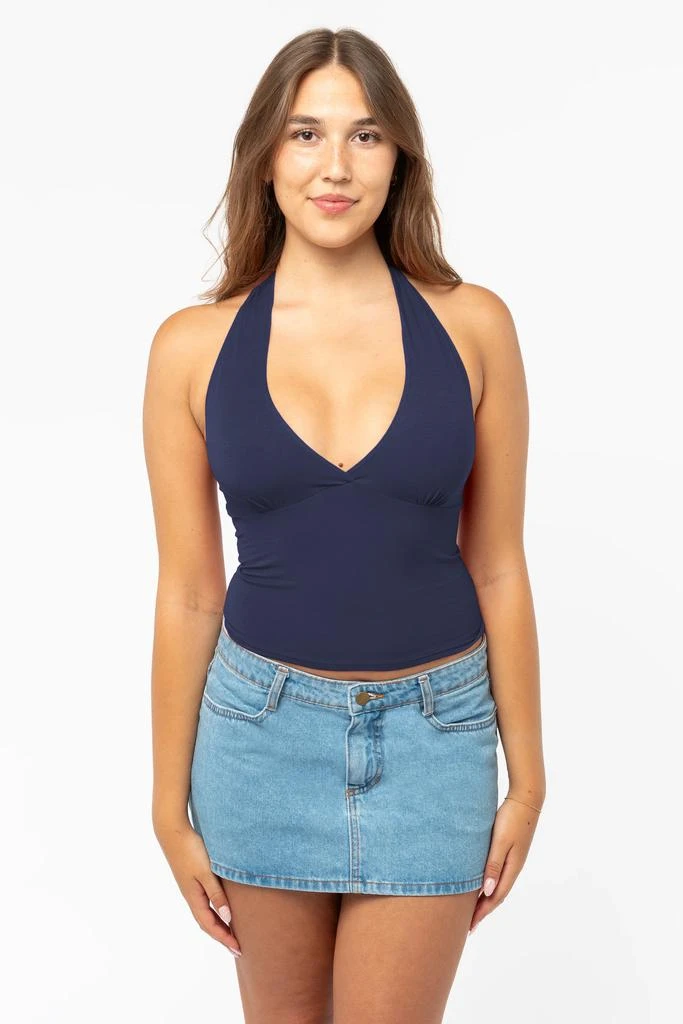 Los Angeles Apparel 8375 - Cotton Spandex Halter Top 19