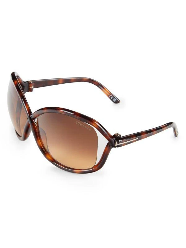 Tom Ford 52MM Oval Sunglasses 2