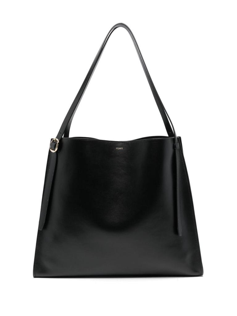 トートバッグ Coperni FW25 LOGO BELT TOTE BAG (COPBA77F6012B BLK) Coperni Belt Cabas Tote Bag | Black | FARFETCH