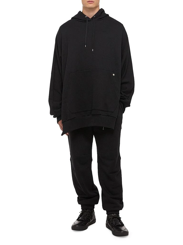 Helmut Lang Mega Logo Zip-Accented Oversized Hoodie 2
