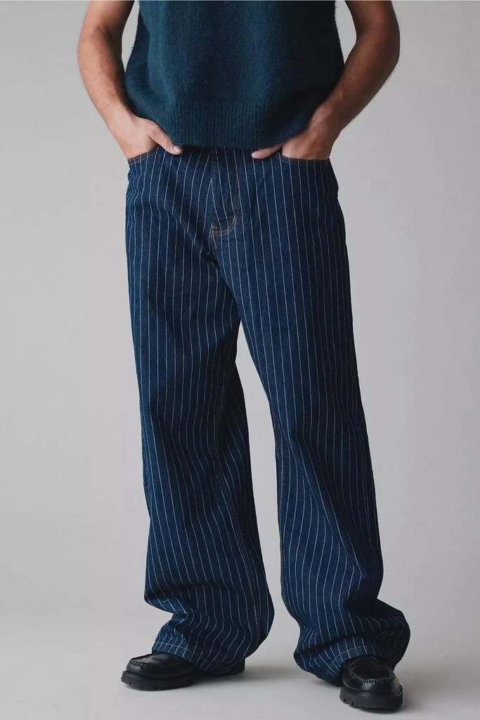 BDG BDG Nitro Pinstripe Baggy Fit Jean 2