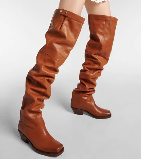 Isabel Marant Amati leather over-the-knee boots 7