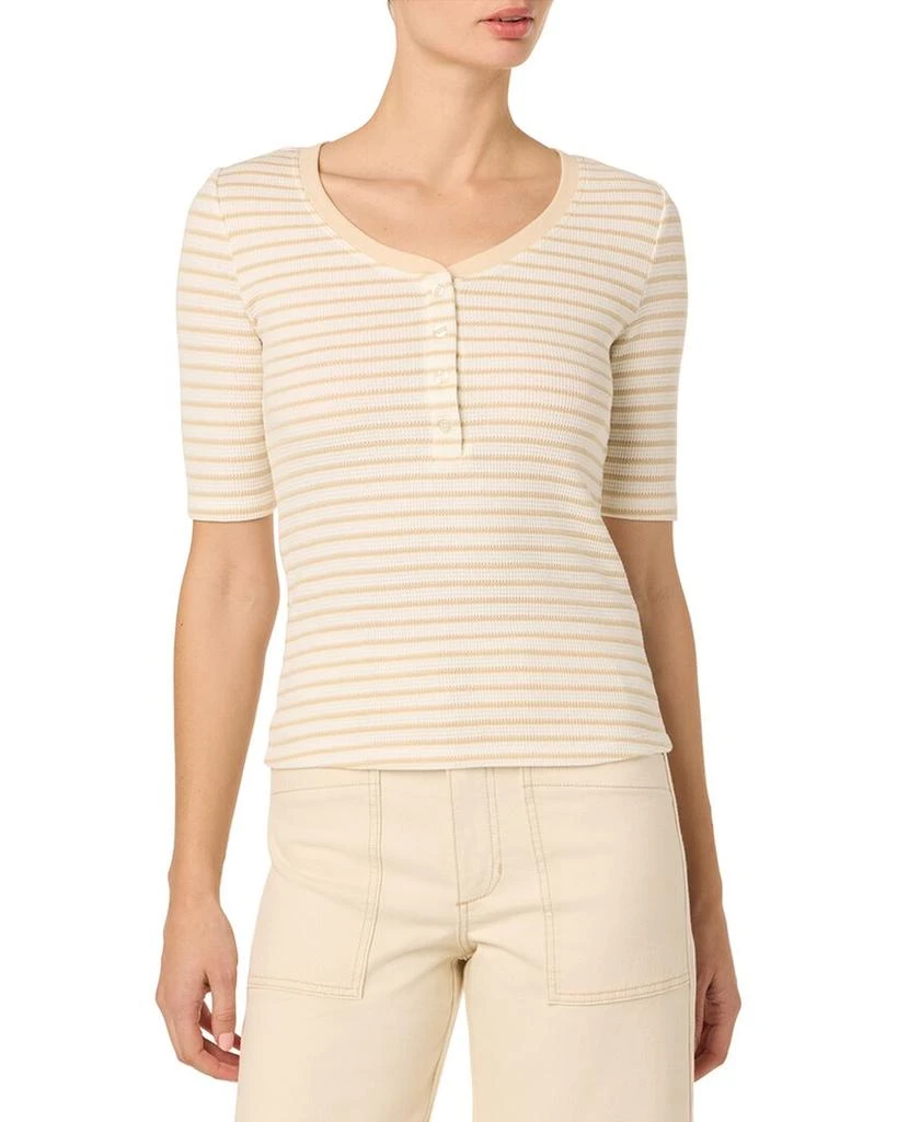 Joe's Jeans Henley Half Sleeve Top 1