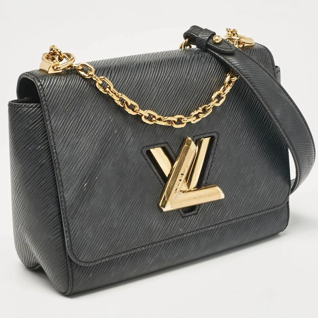 Louis Vuitton Louis Vuitton Black Epi Leather Twist MM Bag 3