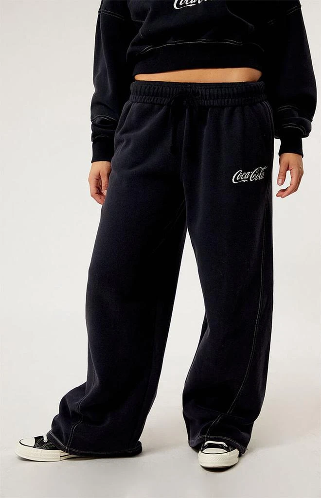 Coca-Cola By PacSun Seam Wide Leg Sweatpants 2