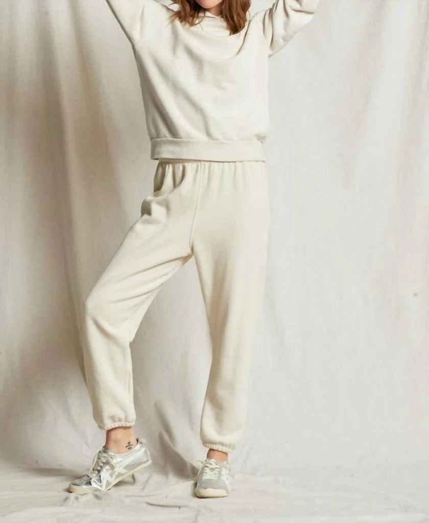 perfectwhitetee Perfectwhitetee - Stevie Fleece Easy Sweatpants 3