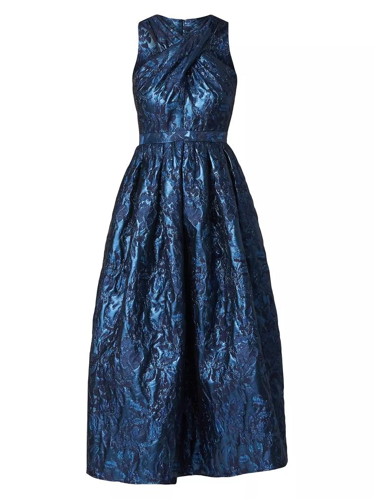 Shoshanna Ivanna Jacquard Cocktail Dress 1