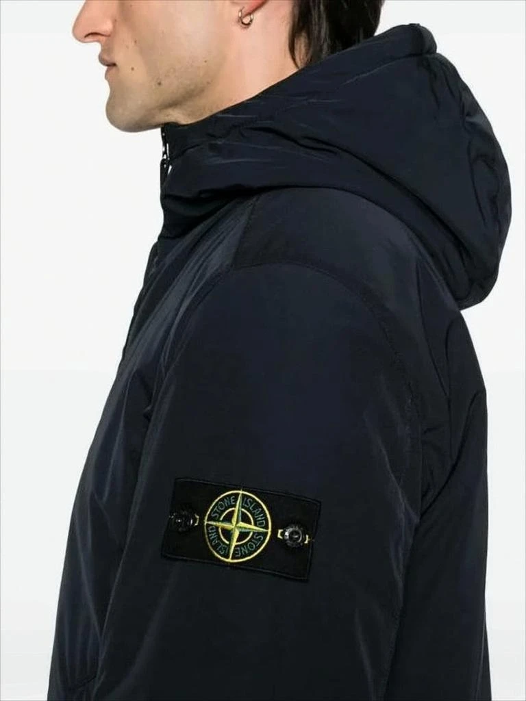 Stone Island Padded Hooded Jacket with Minimalist Design 4