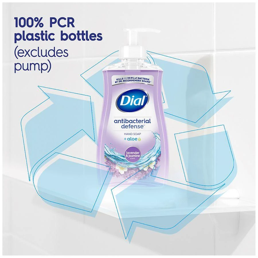 Dial Complete Antibacterial Liquid Hand Soap Lavender & Jasmine 8