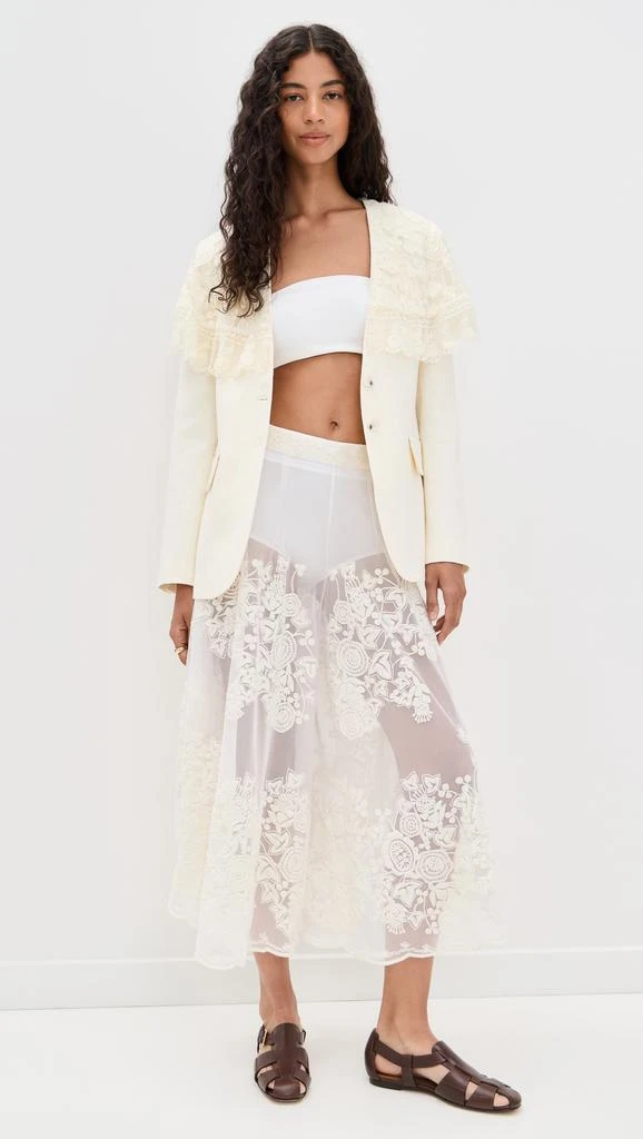 Sea Arielle Lace Cape Jacket 7