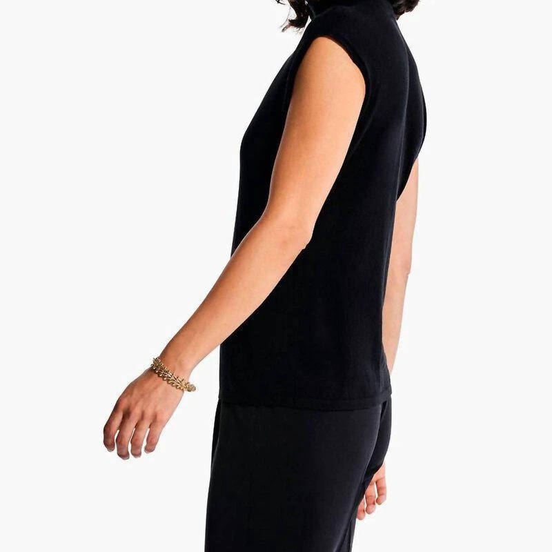 NIC+ZOE Sleeveless Turtleneck Sweater Tee 2