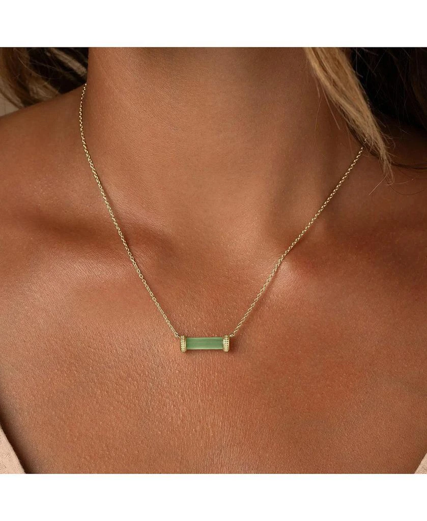 Karma and Luck Harmonious Path Jade Necklace 2