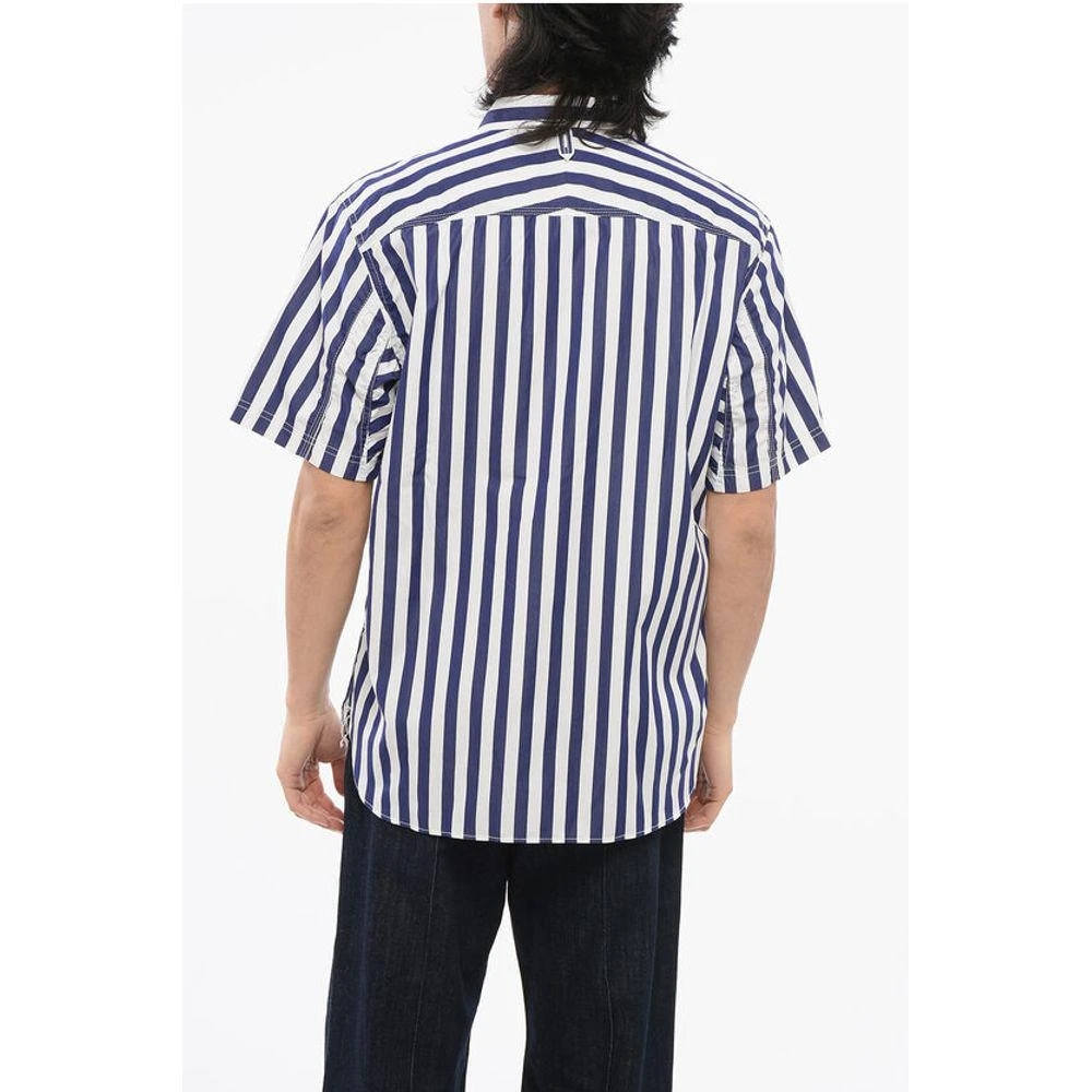 Junya Watanabe Junya Watanabe JW X CARHARTT Awning Striped Cotton Shirt 2