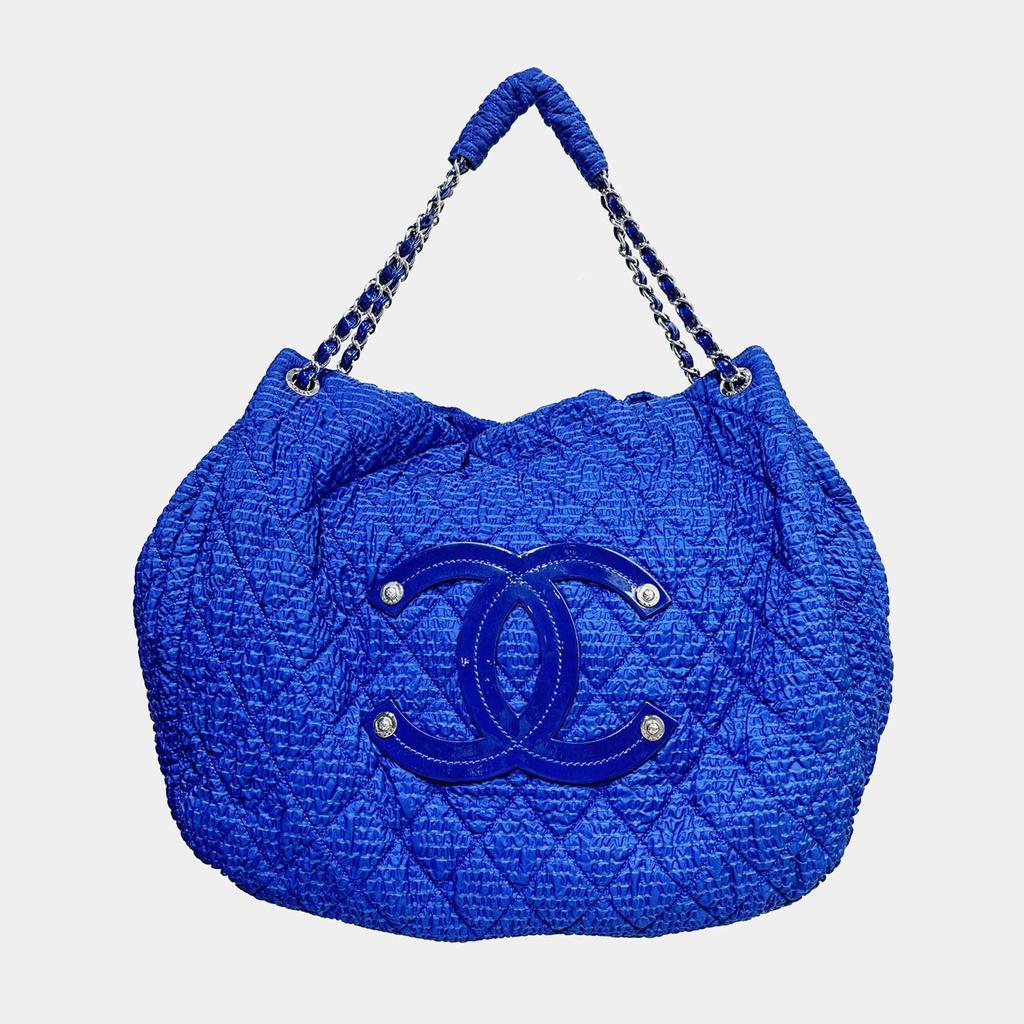 Chanel Chanel Blue Shopping Bag 13