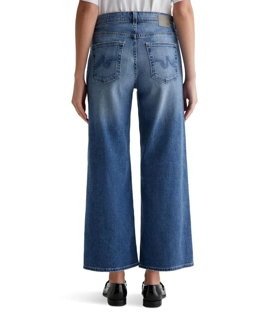 AG Jeans Saige Mid-Rise Wide Leg Jeans in Bell Canyon 2