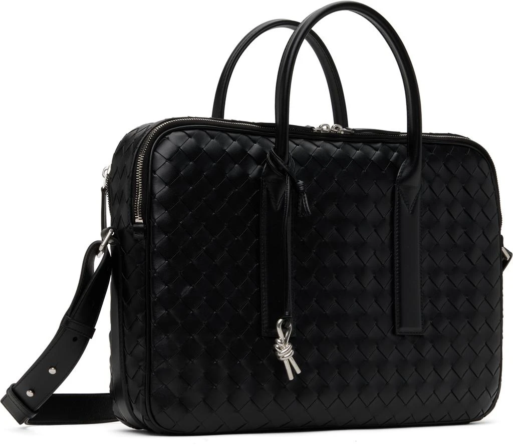 Bottega Veneta Black Getaway Briefcase 2