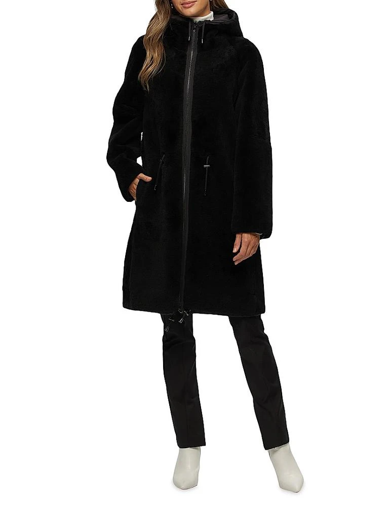 Gorski Reversible Shearling Lamb Parka Jacket 6