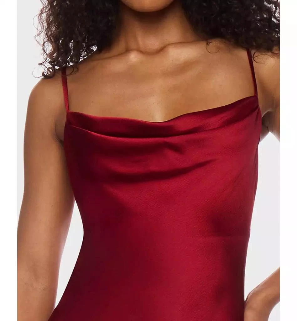 B Darlin Juniors' Sleeveless Satin Maxi Dress 4