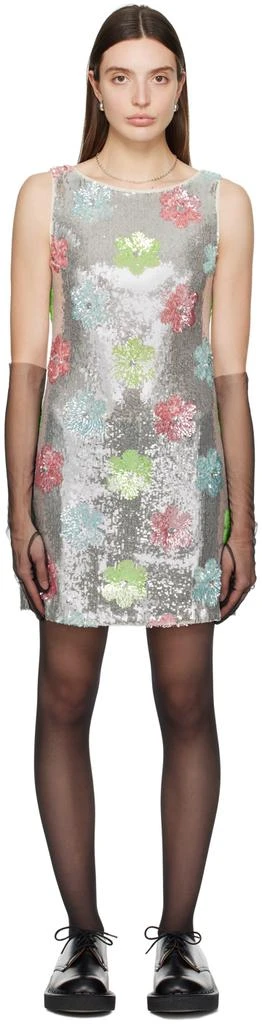 Anna Sui Multicolor Sequinned Minidress 1