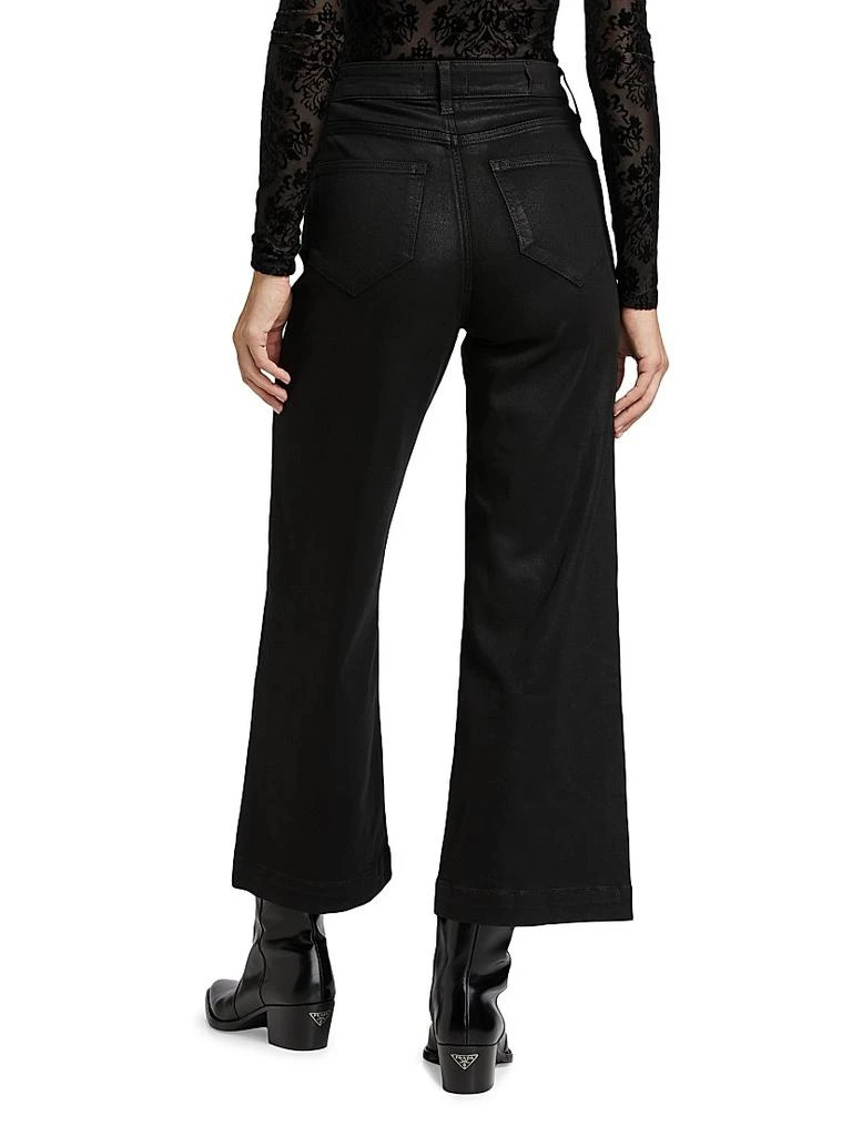 Paige Anessa High-Rise Wide-Leg Ankle Jeans 5