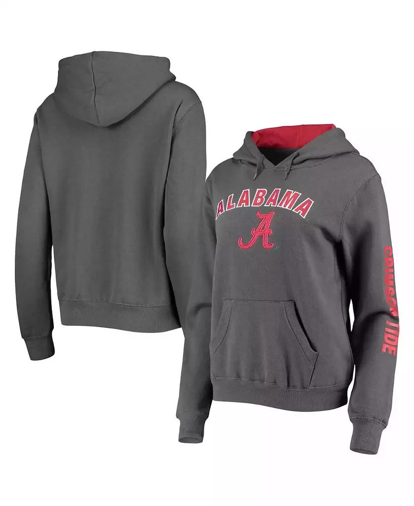 Colosseum Women's Alabama Crimson Tide Loud and Proud Pullover Hoodie 1