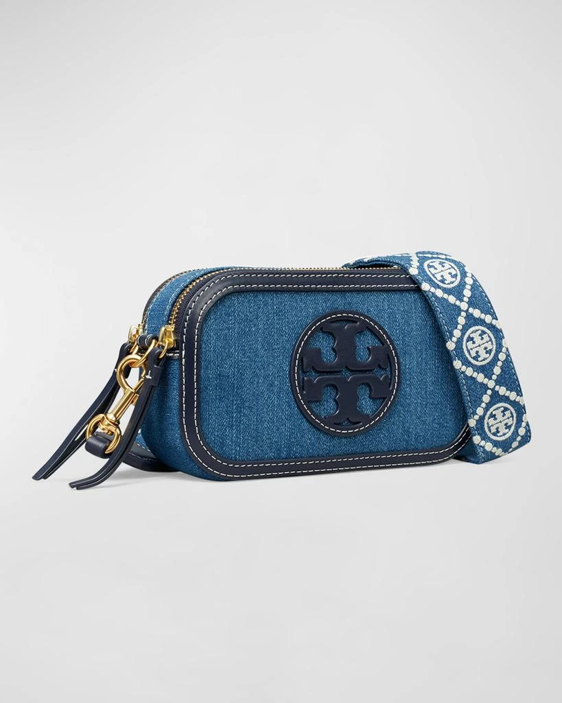Tory Burch Miller Mini Denim Crossbody Bag 2
