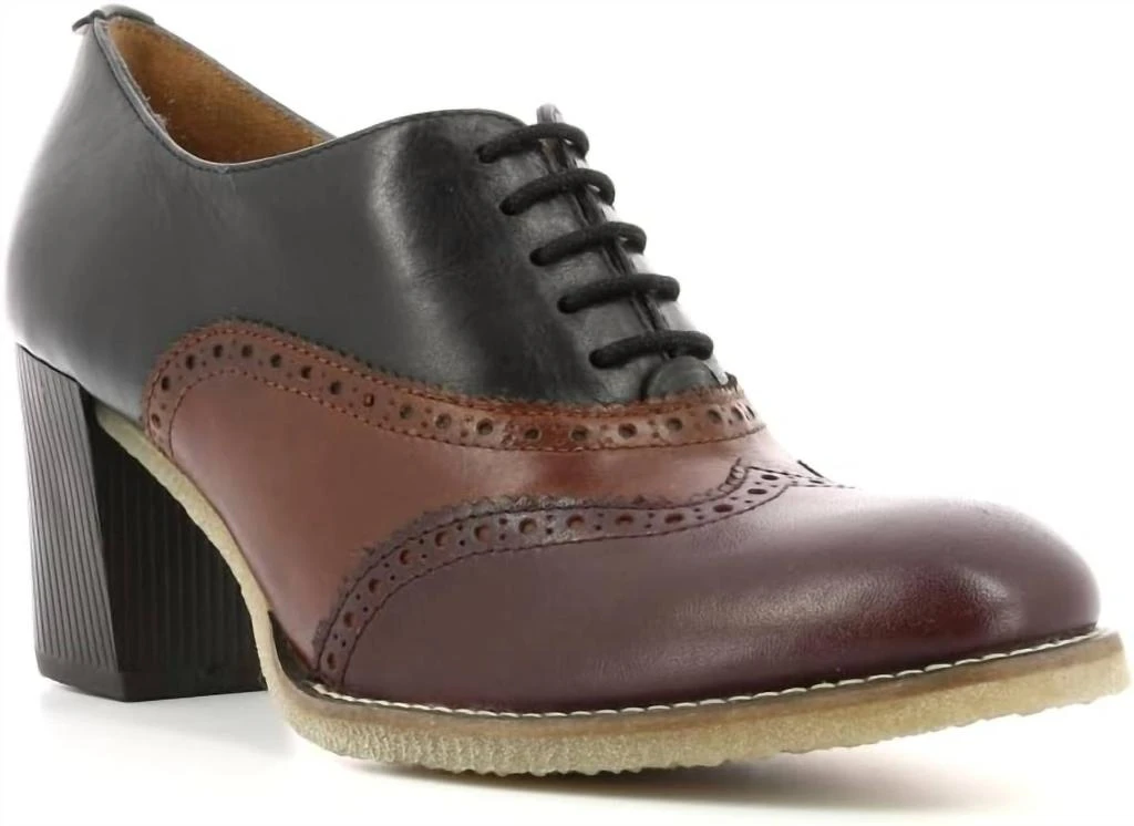 KICKERS Women's Maylie Boots In Brown, Black, Burgundy 2