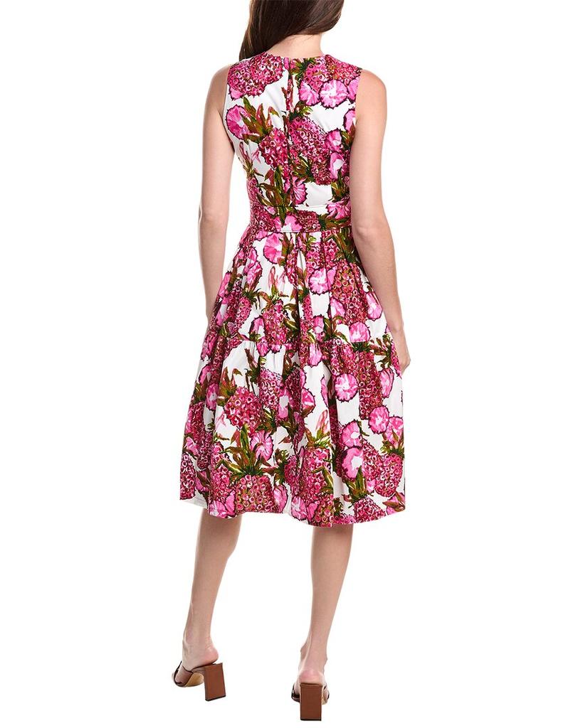 SAMANTHA SUNG Rose Midi Dress