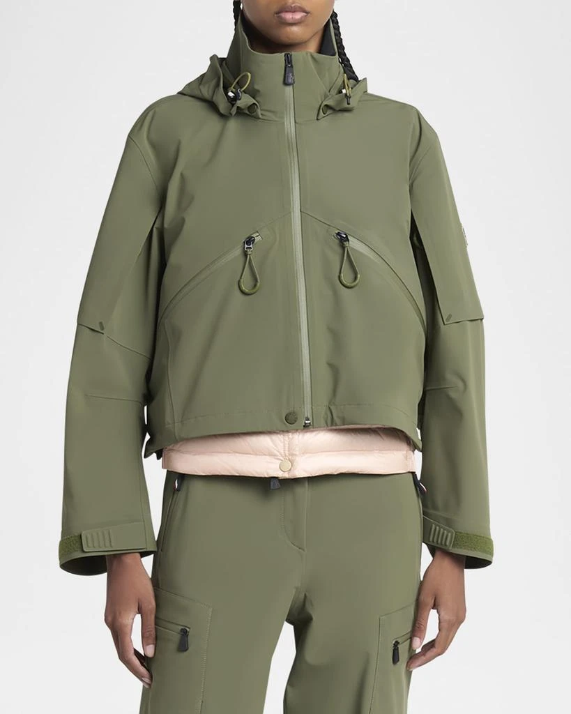 Moncler Kibira Jacket with Snap-Off Hood 4