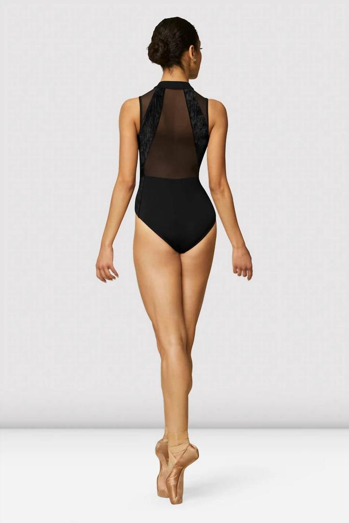 Bloch Bloch - Ladies Rhea Velvet Zip Front Leotard