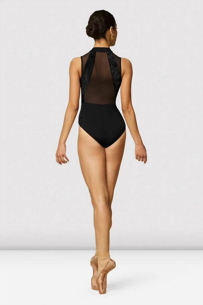 Bloch Bloch - Ladies Rhea Velvet Zip Front Leotard 2