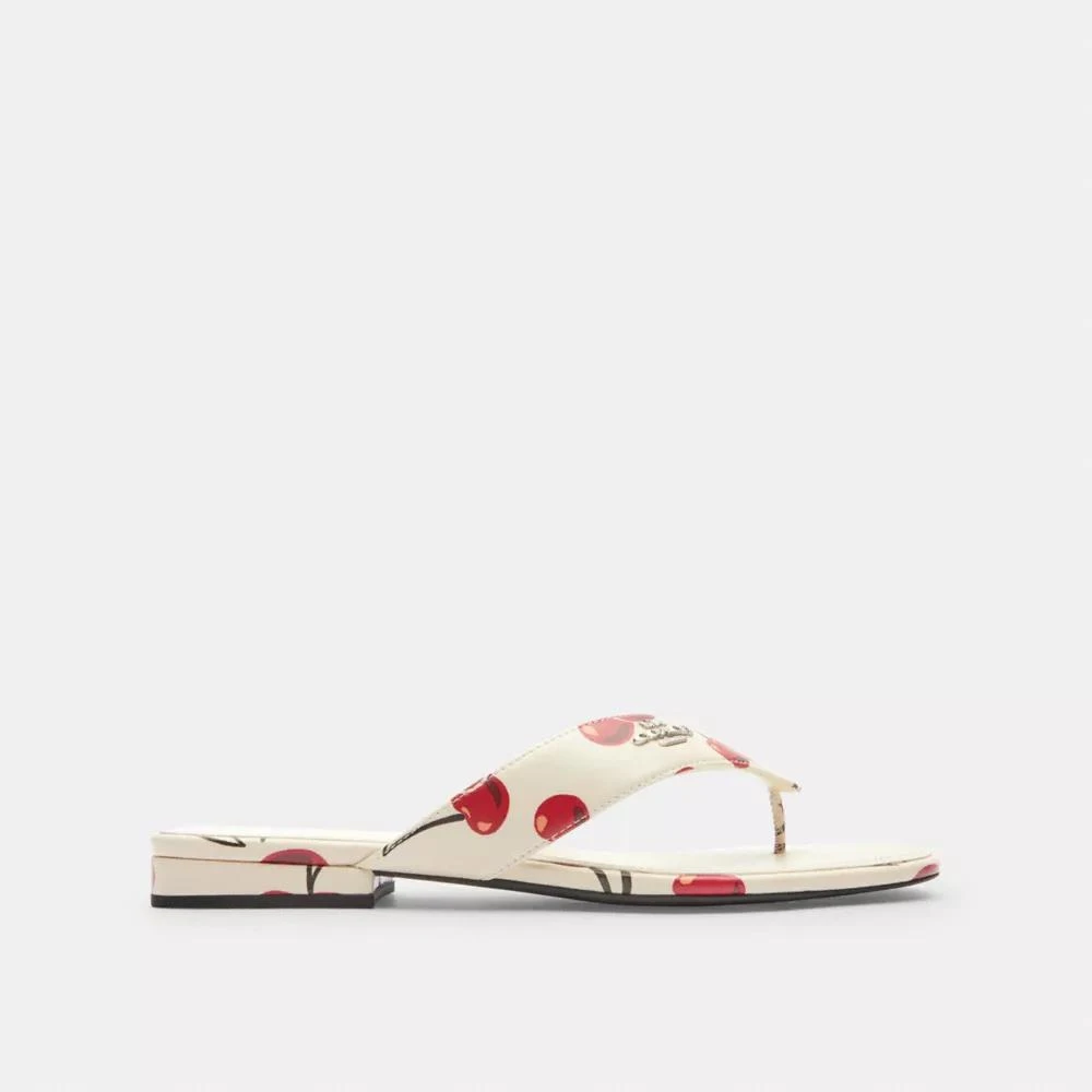 Coach Bridgette Sandal With Cherry Print 1