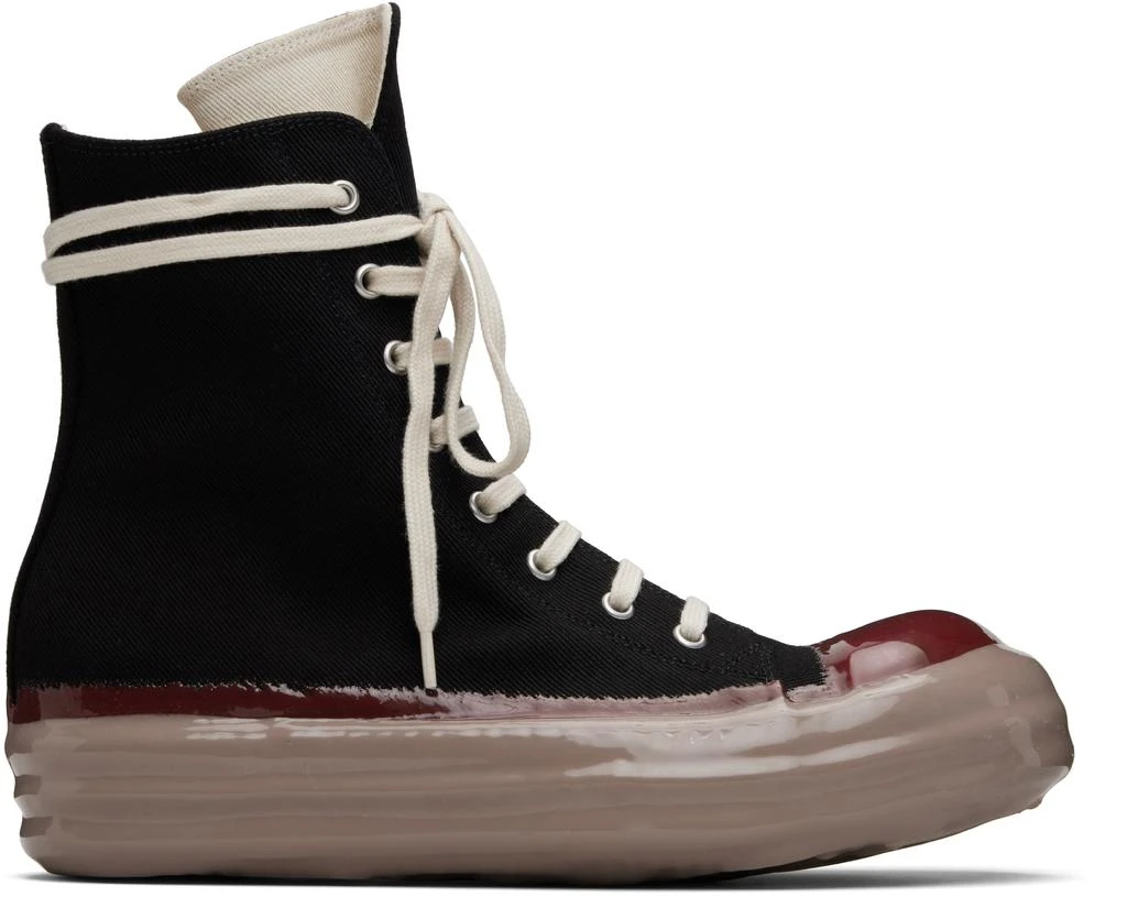Rick Owens Black Concordians Sneaks Sneakers 1