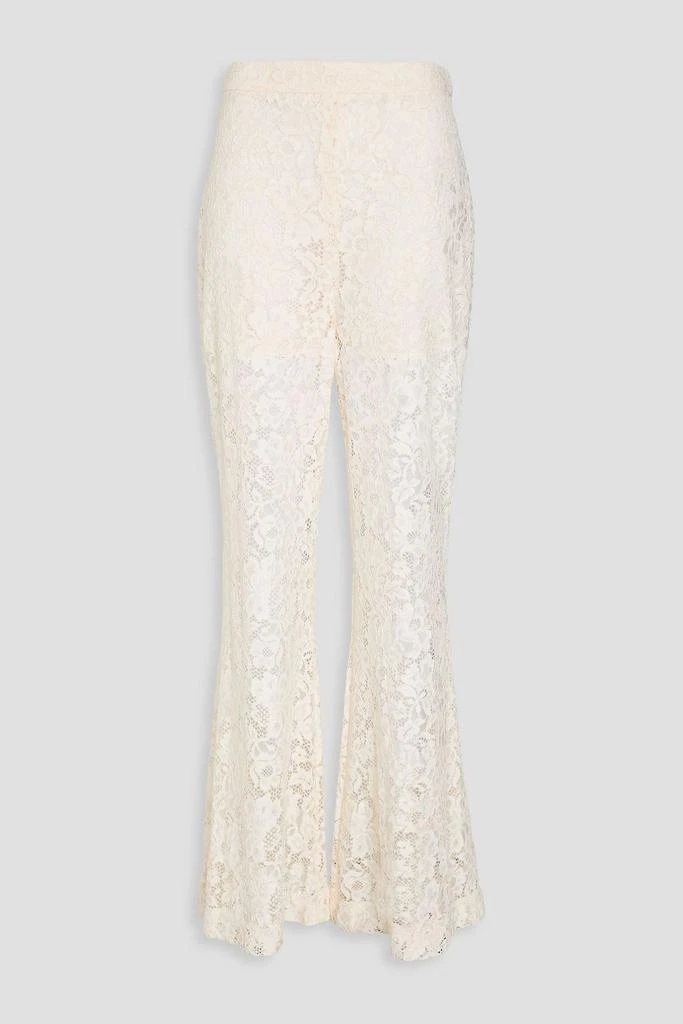 Zimmermann Corded lace flared pants 1