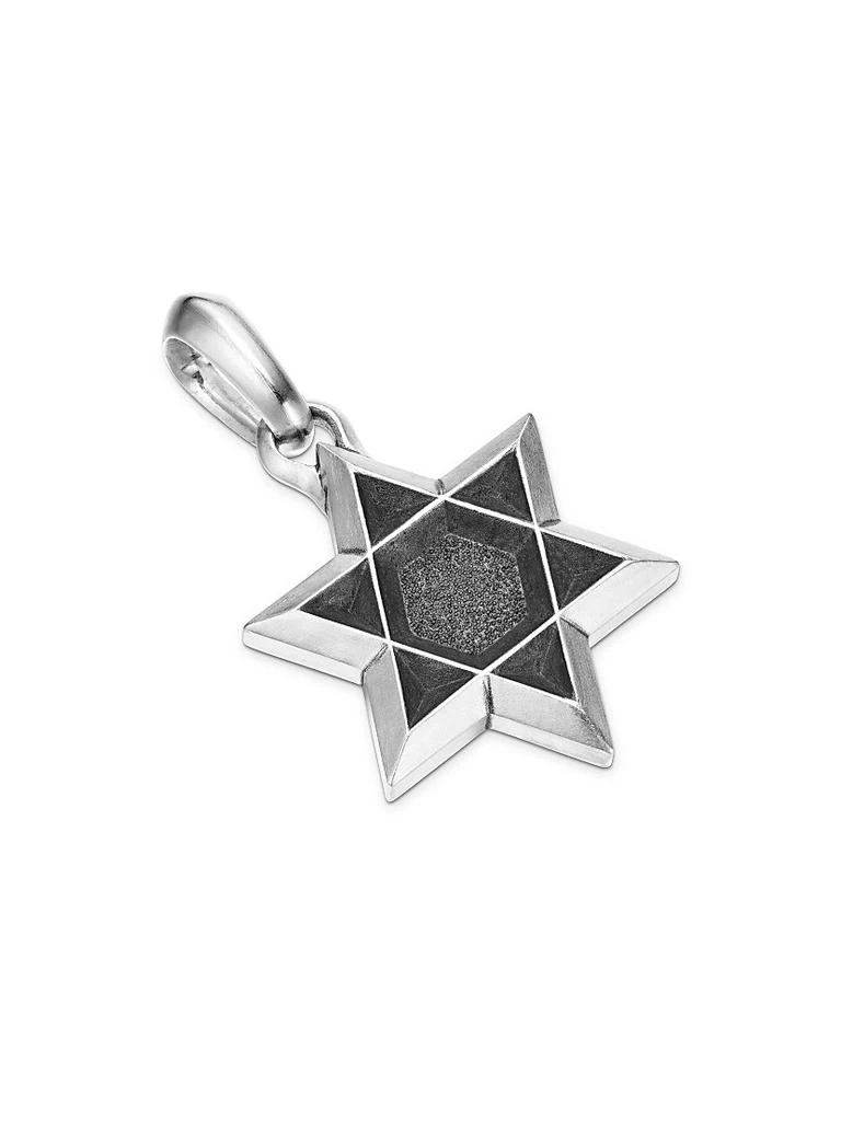 David Yurman Star of David Amulet in Sterling Silver, 34.7mm 3