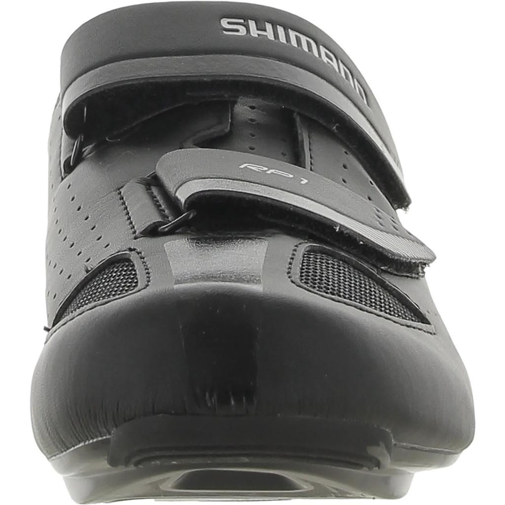 SHIMANO Mens Leather Slip On Cycling Shoes