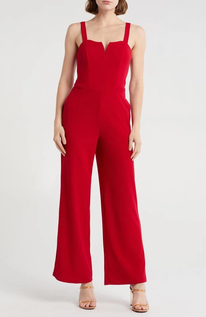 Bebe Wide Leg Jumpsuit