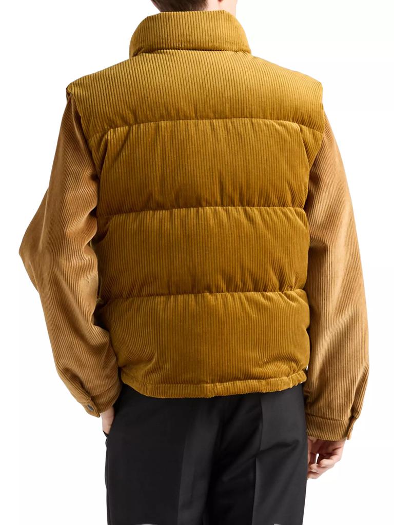 Shop Corduroy Down Vest on Sale at BeyondStyle – Get Lowest