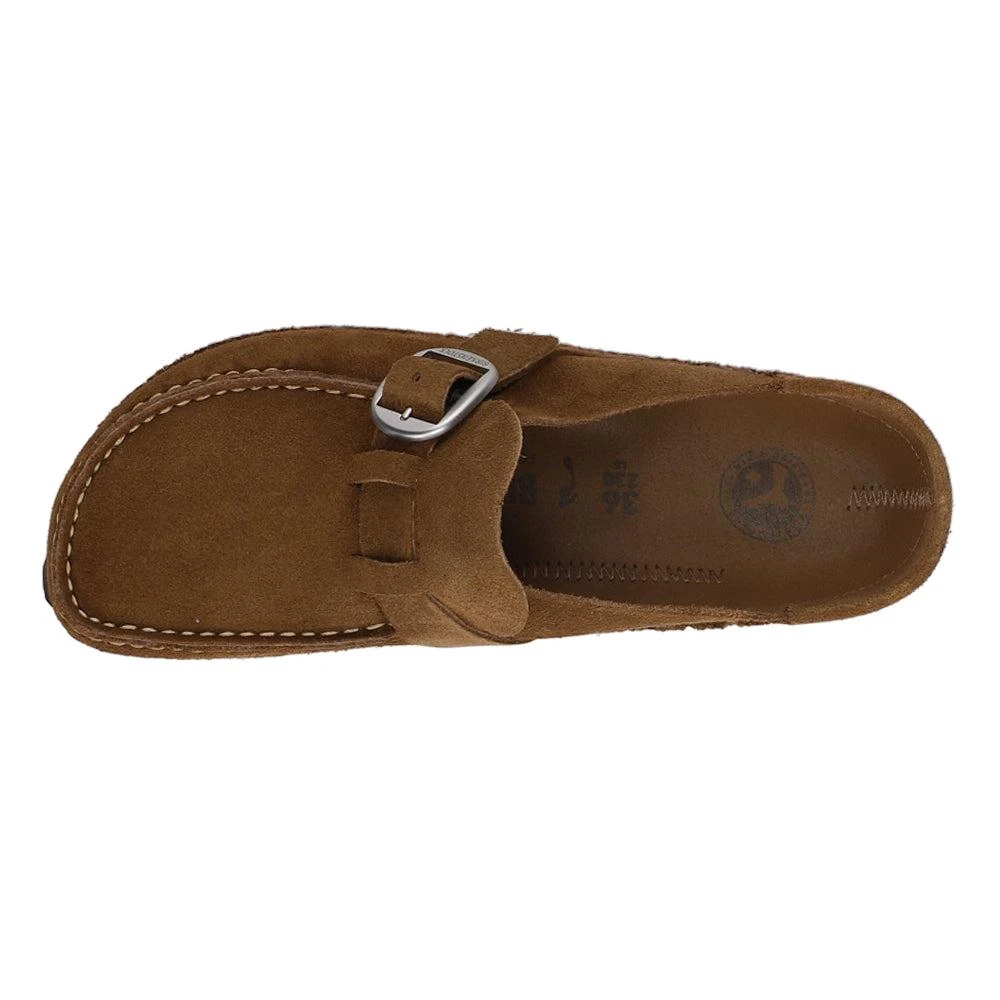 Birkenstock Buckley Suede Moc Toe Footbed Clogs 4