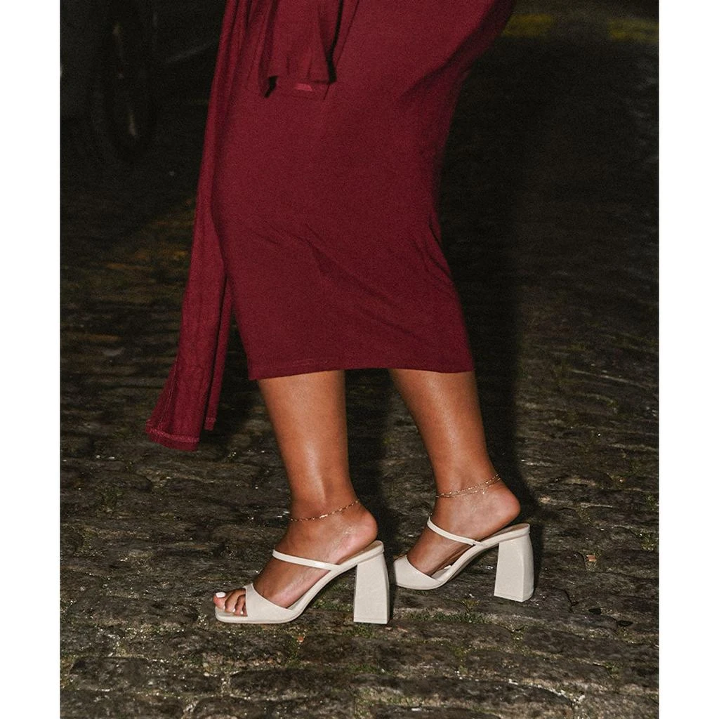 Dolce Vita JEMMY HEELS IVORY CRINKLE PATENT 2