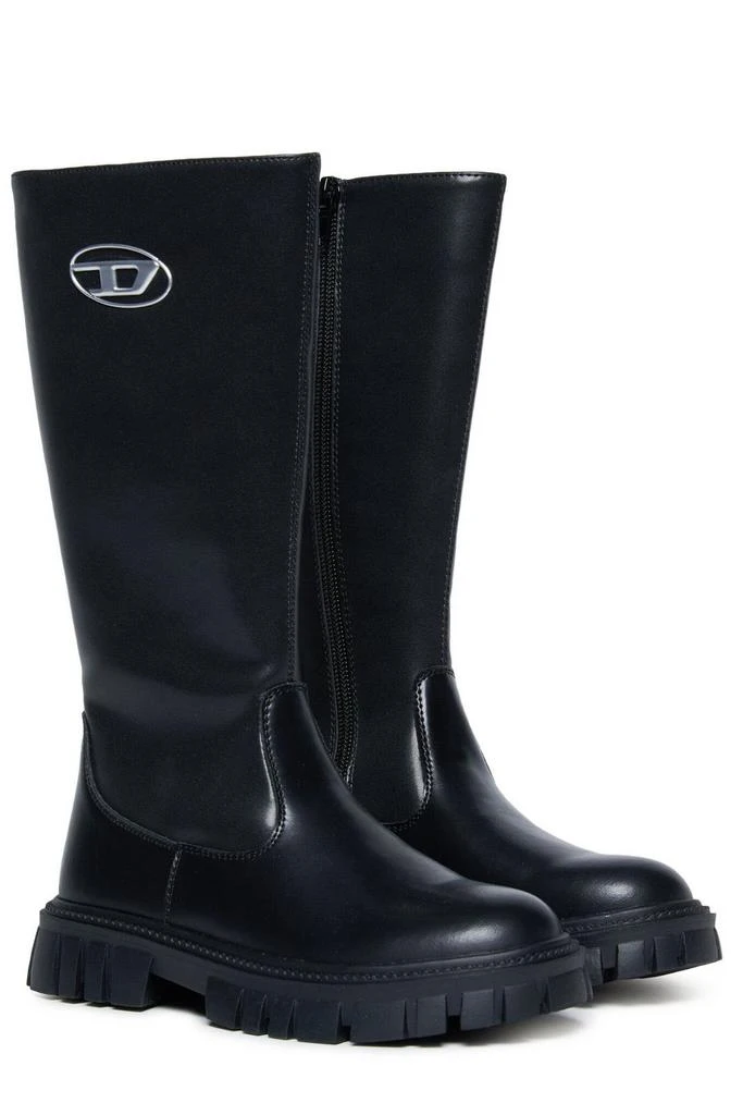 Diesel Diesel Kids Oval D Logo Rain Boots 2