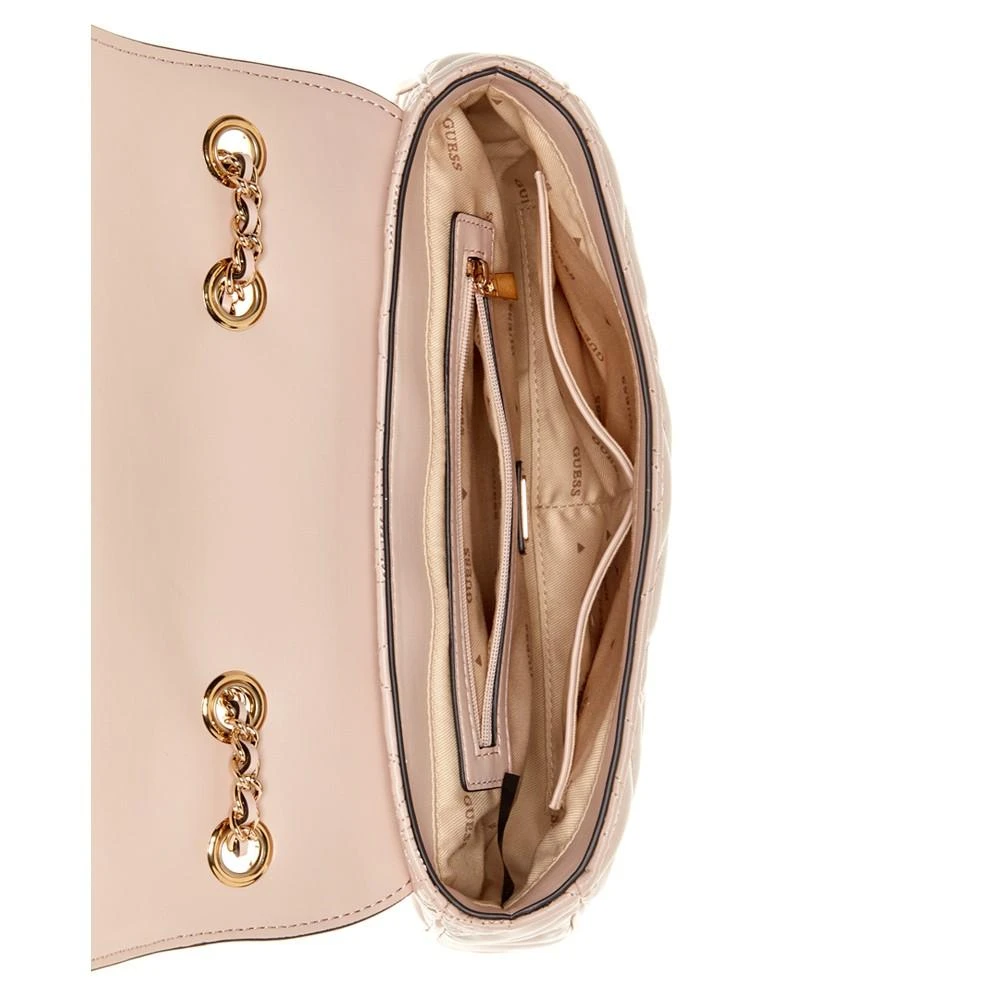 GUESS Marieke Small Convertible Quilted Crossbody 3