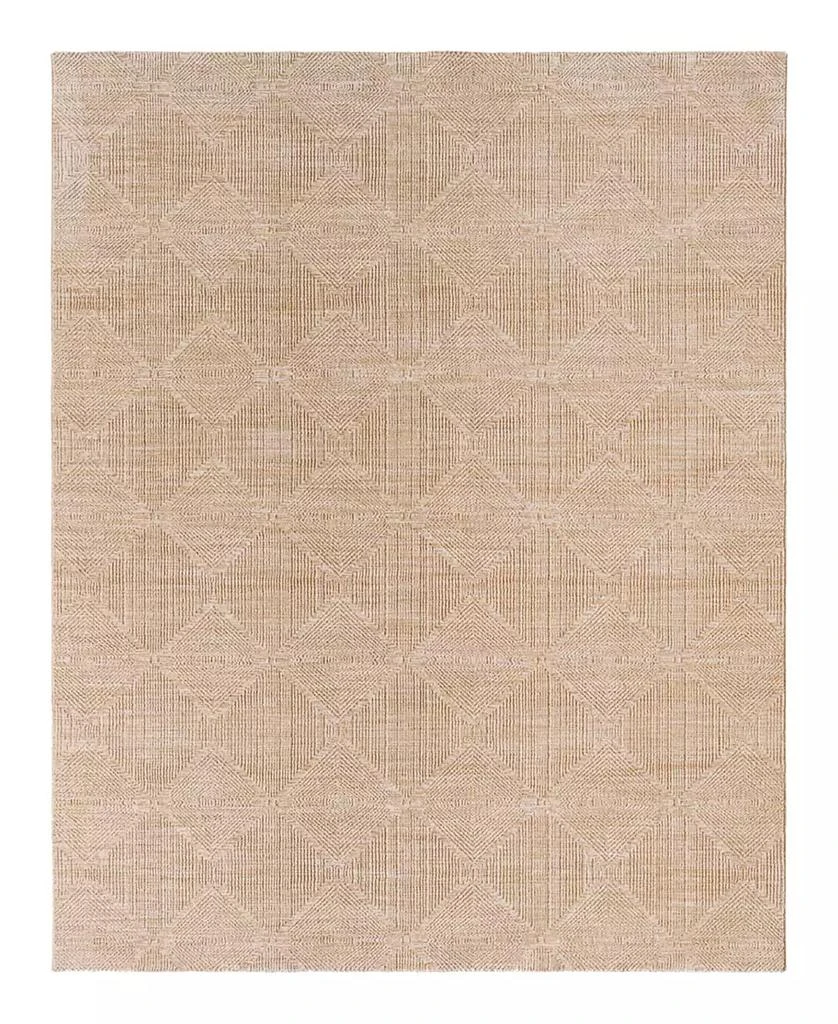 Surya Masterpiece High-Low MPC-2312 5'3" x 5'3" Round Area Rug 1