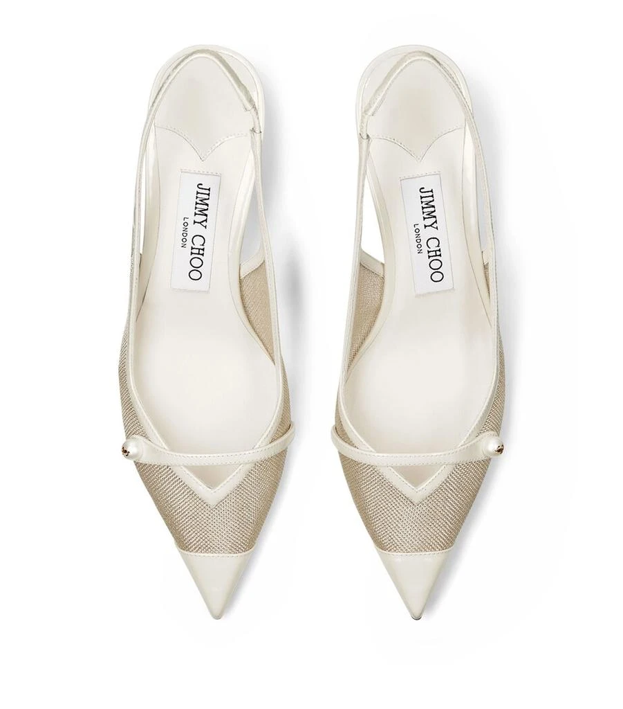 Jimmy Choo Amita 45 Slingback Pumps 3